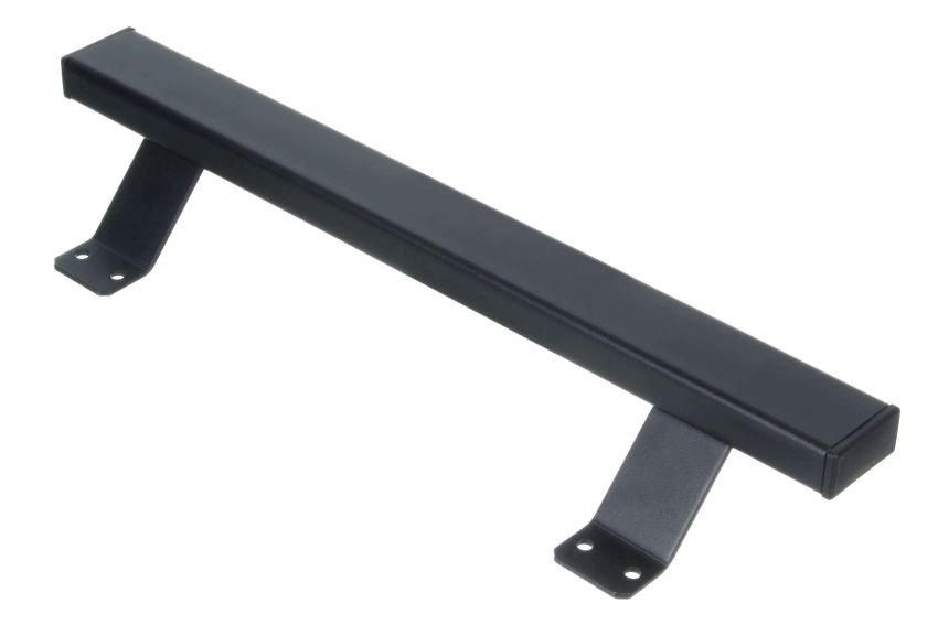 Dveřní úchyt pro branku obdélníkový 20x40 mm 1000 mm černý Najder
