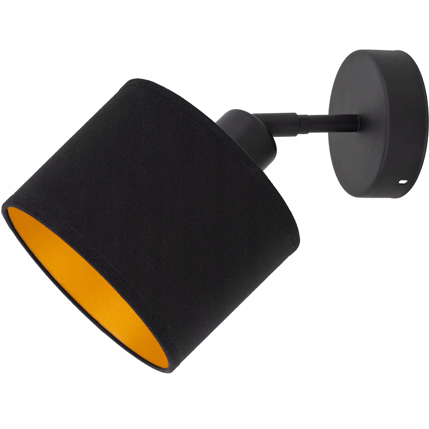 

Lampa Kinkiet Ścienny Abażur Tkanina Loft