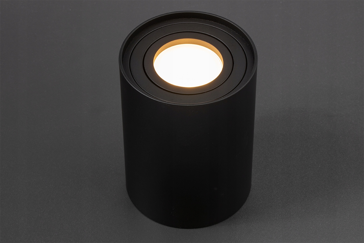 Oprawa Natynkowa HALOGENOWA SPOT LED GU10 115mm Kolor czarny