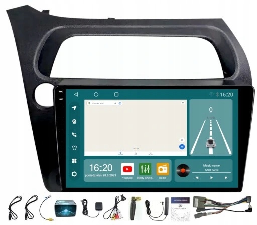Rádio Navigace Honda CIVIC 2006-2012 Carplay Android Auto 8GB 256GB Sim