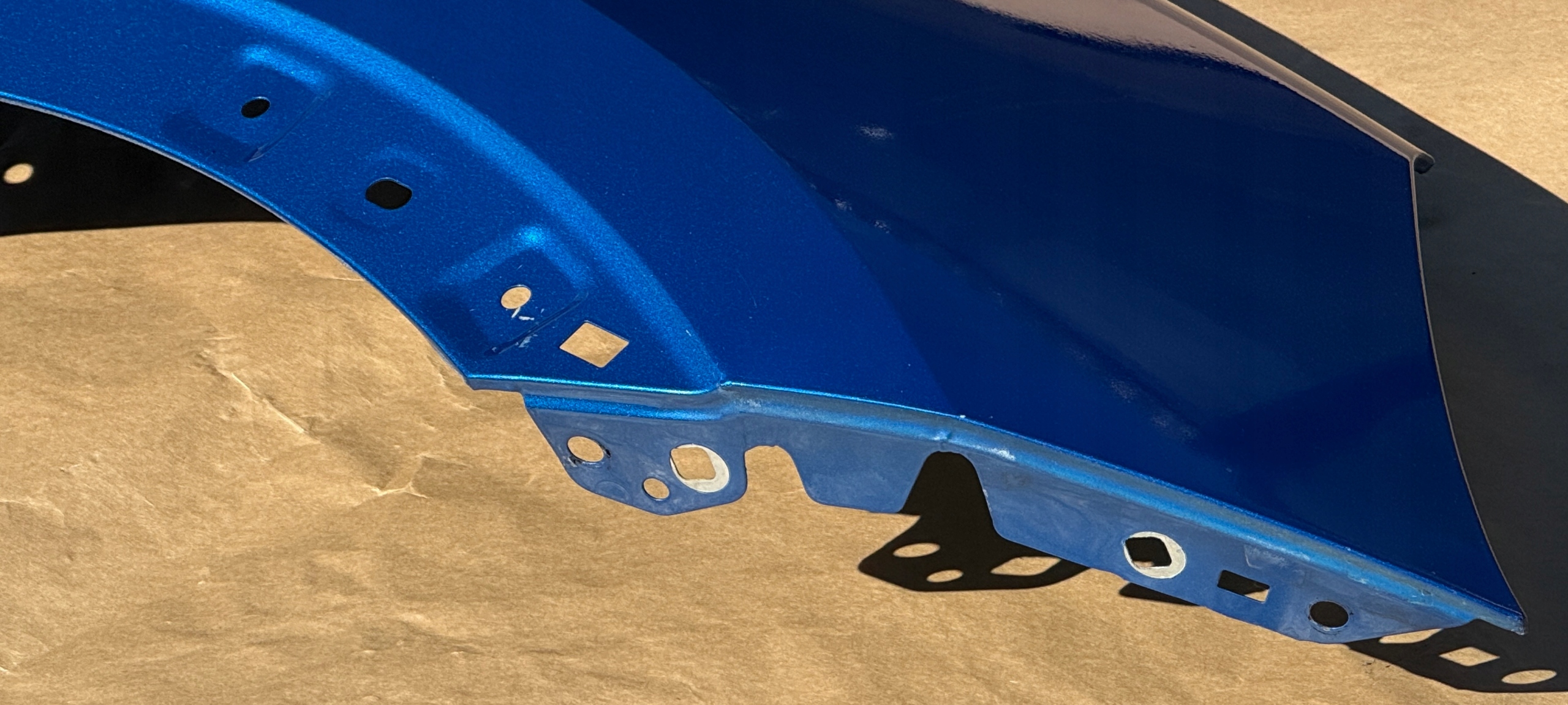 FORD PUMA MK2 2019-2025 fender right front DESERT ISLAND BLUE