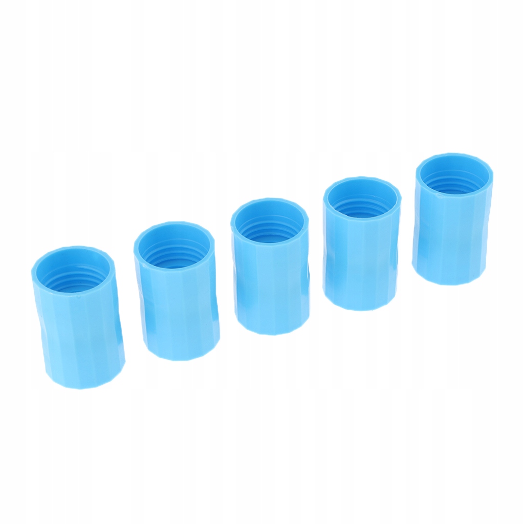 5 Pieces Bottle Connectors Connector Cyclone Toy Blue