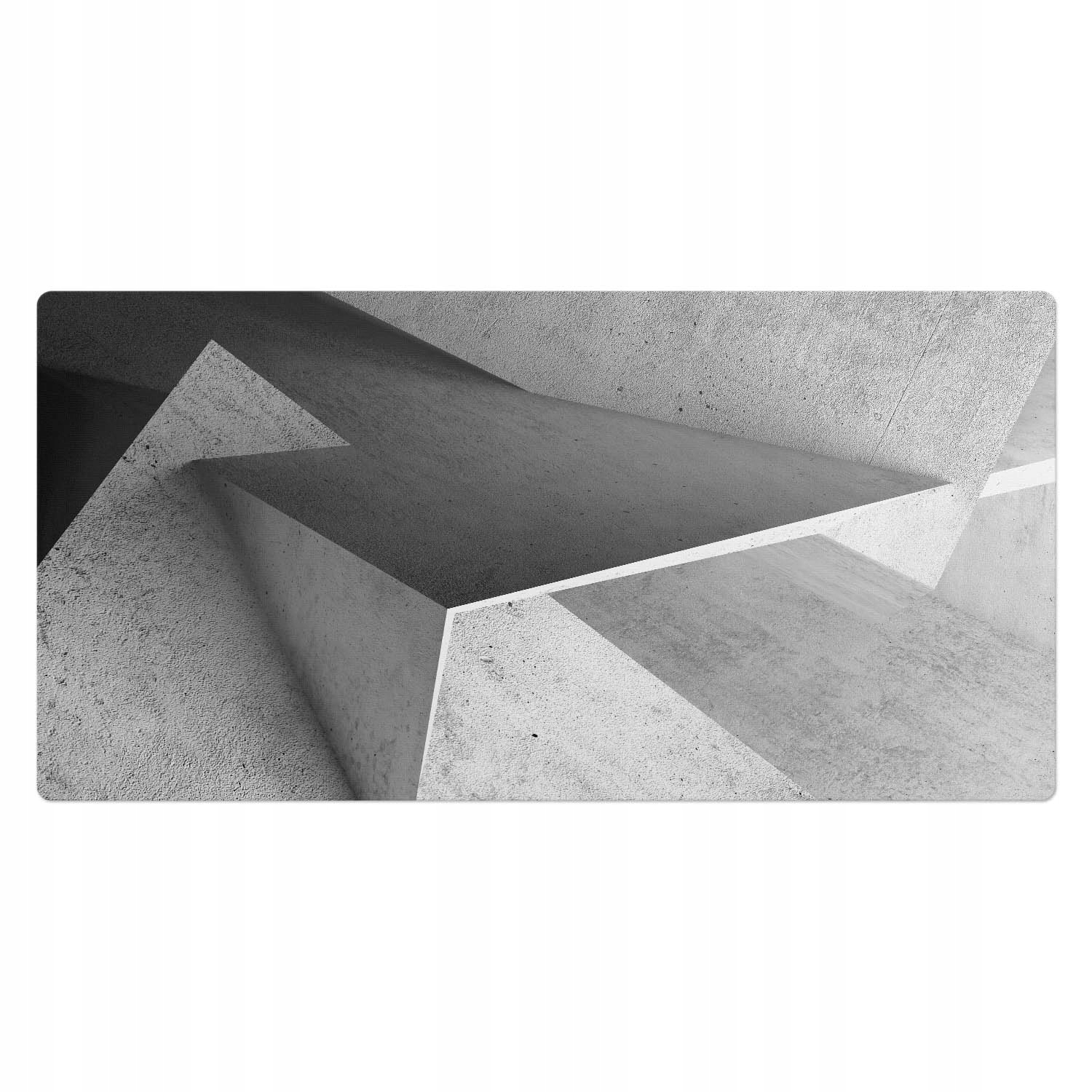 Podkładka pod myszkę i klawiaturę Struktury w stylu geometrycznym 100x50 cm