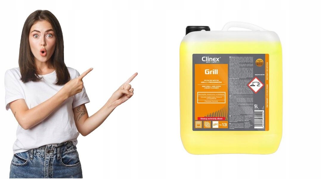 Płyn do przypaleń Clinex Grill 5L