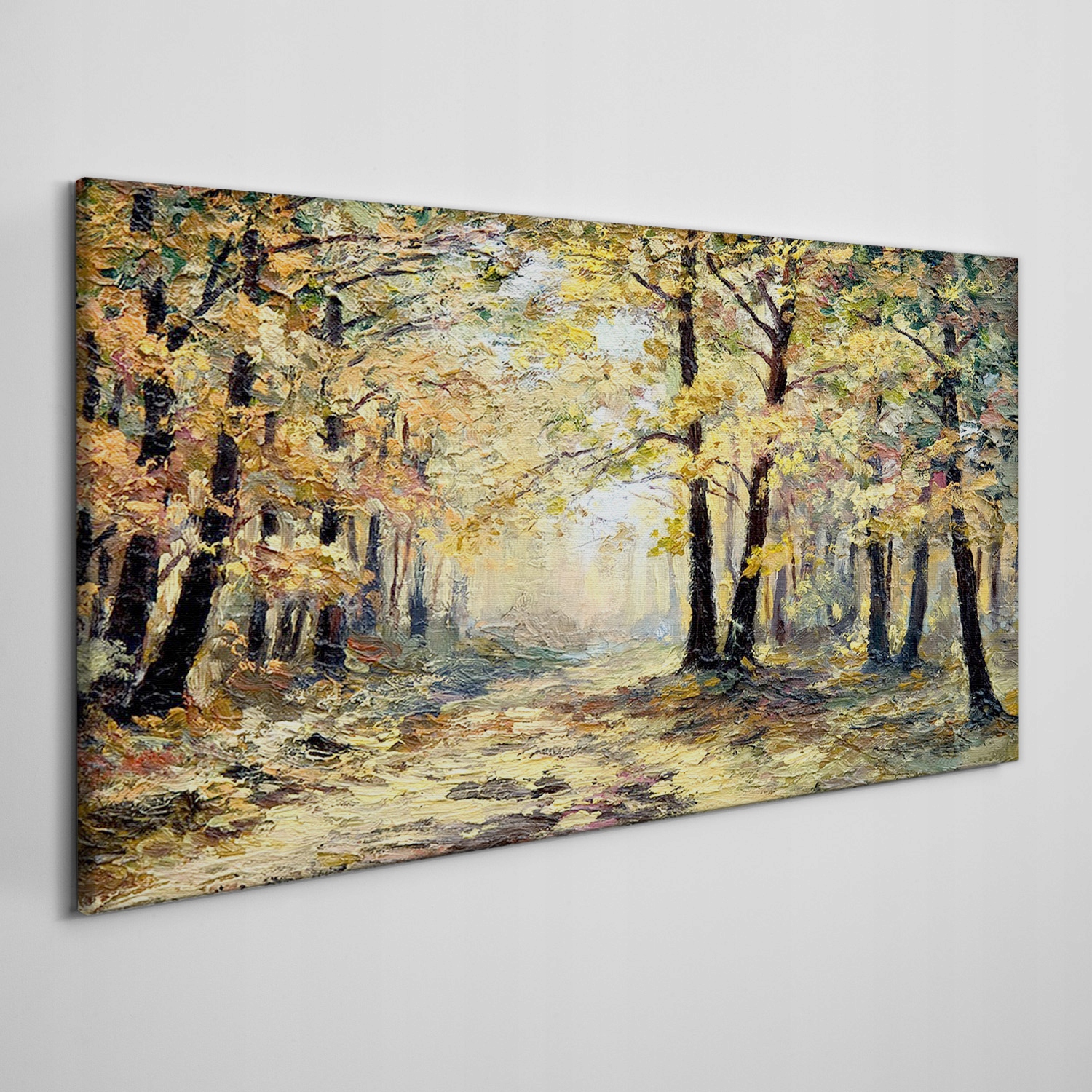 

Nowoczesny obraz na płótnie Las jesień 100x50 cm