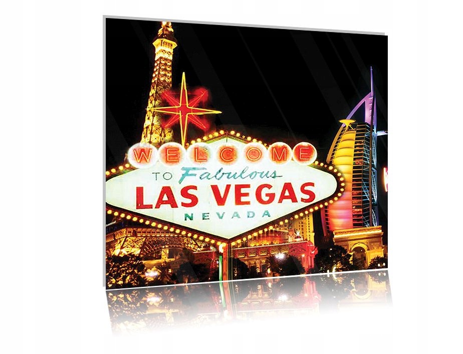 

Obraz szklany na szkle Las Vegas 04 50x50