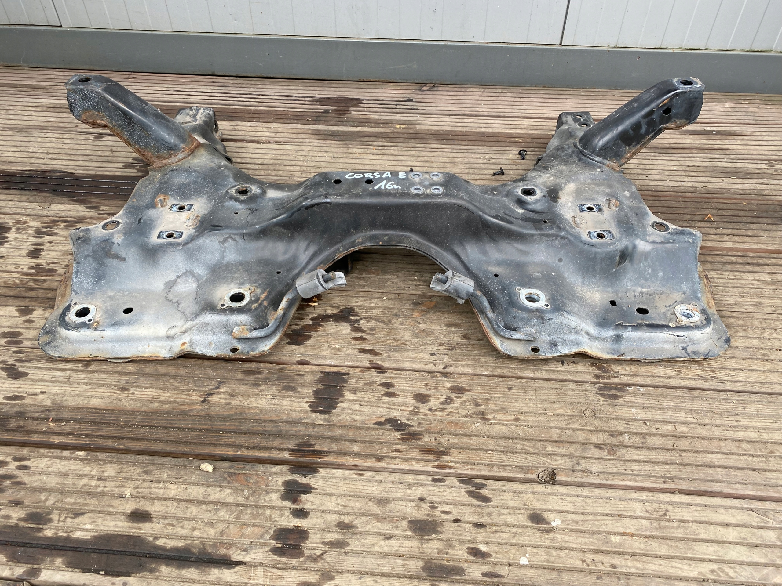 OPEL CORSA E subframe axle beam axle beam front