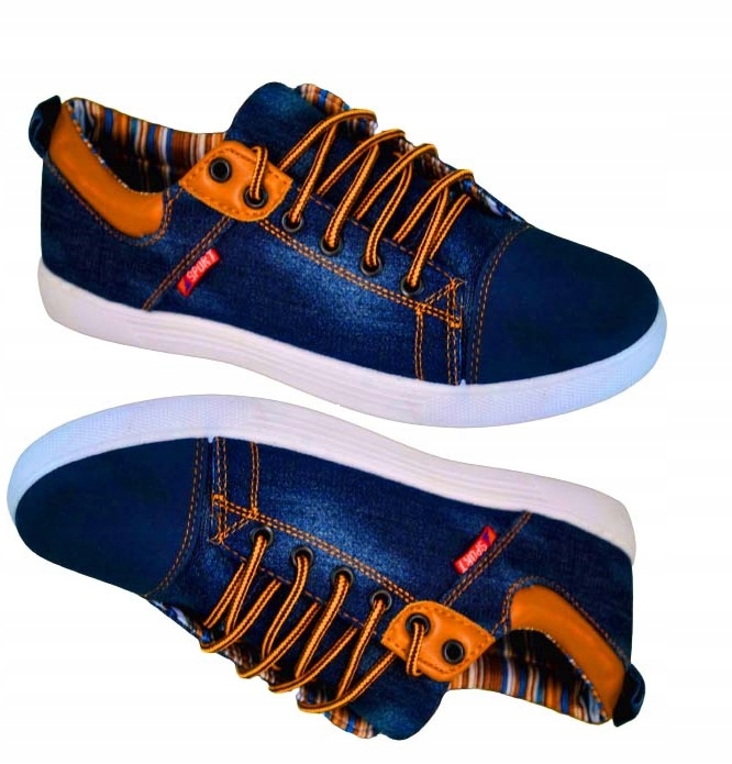 

Trampki Tenisóki Jeansowe Sport Buty Orginał -%