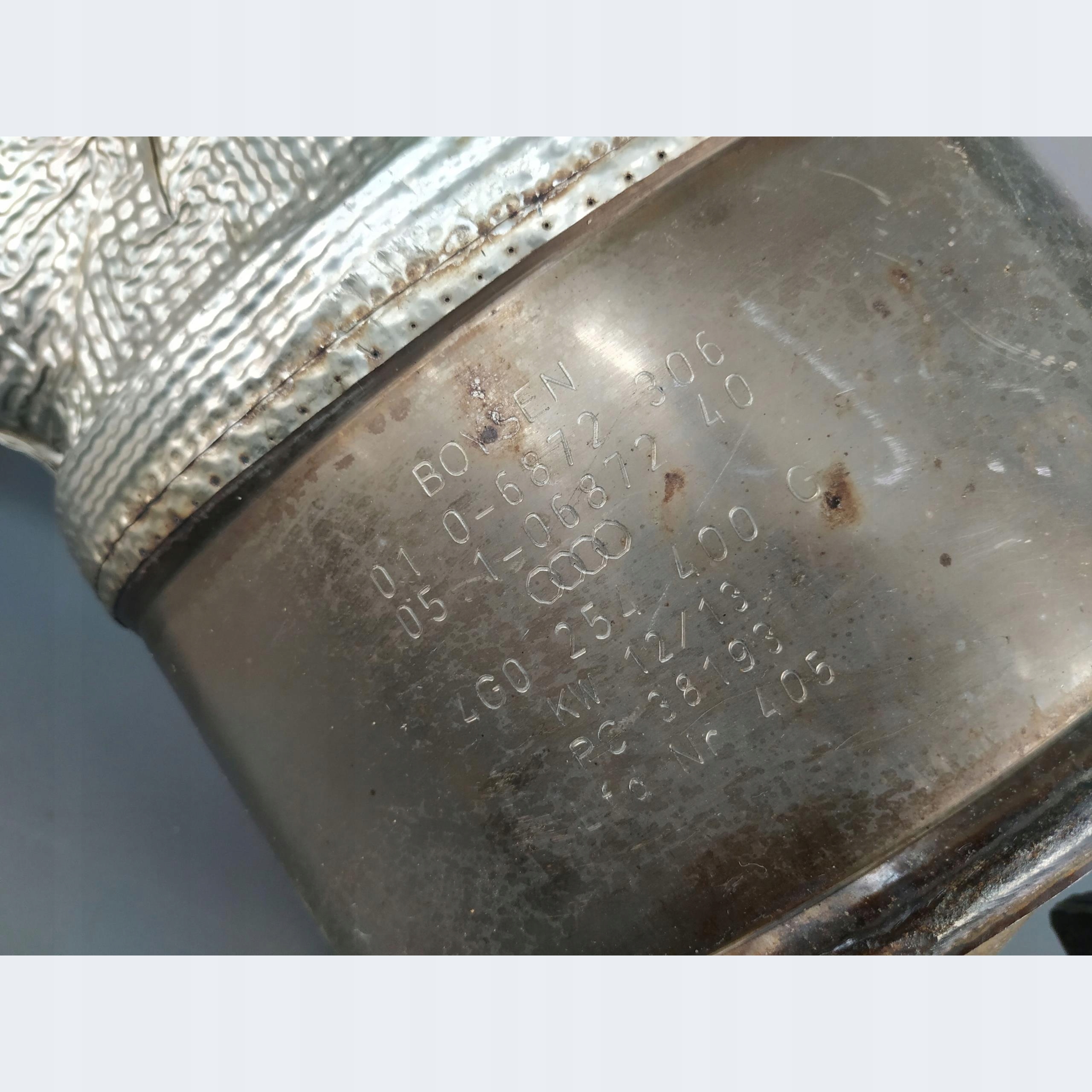 pipe catalyst AUDI A6 C7 A5 4G0253350G