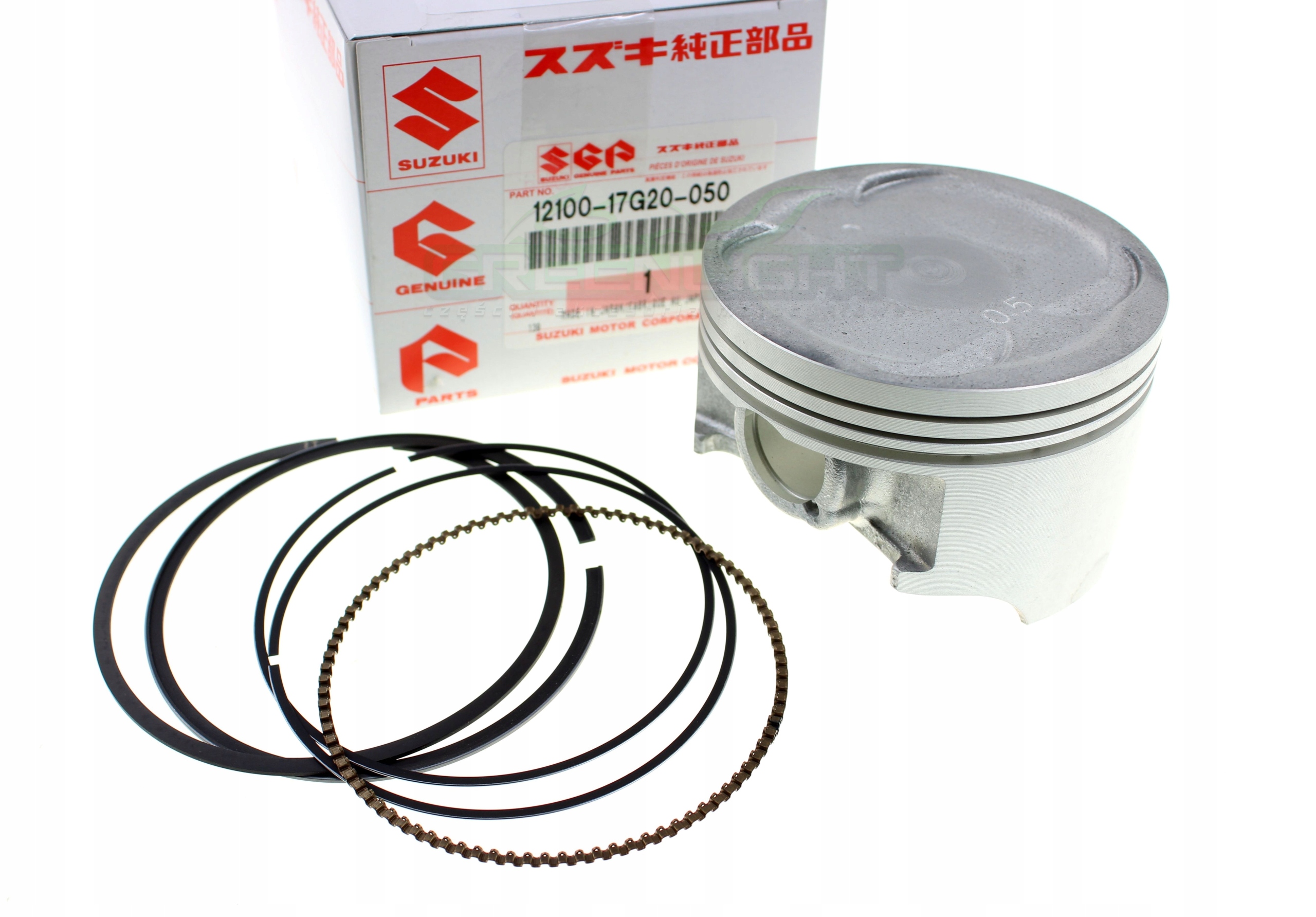 12100-17G20-050 - ОРИГИНАЛЬНЫЕ ПОРШНЕВЫЕ КОЛЬЦА ДЛЯ SUZUKI DL 650 SV 650