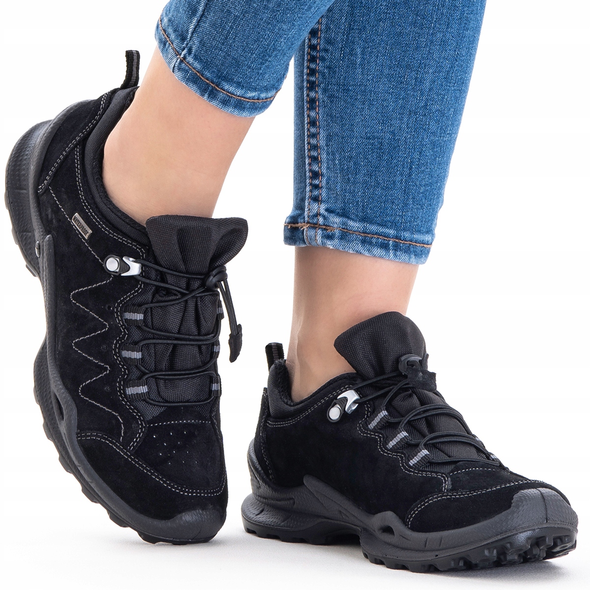 

Buty trekkingowe damskie Skóra wodoodporne Vemont
