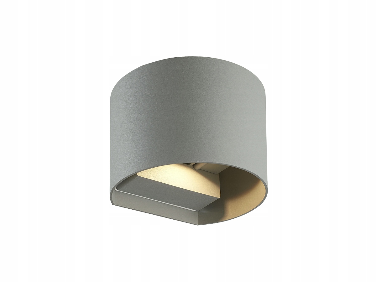 

Kinkiet zewnętrzny Led 2x3W 4000K IP54 Szary