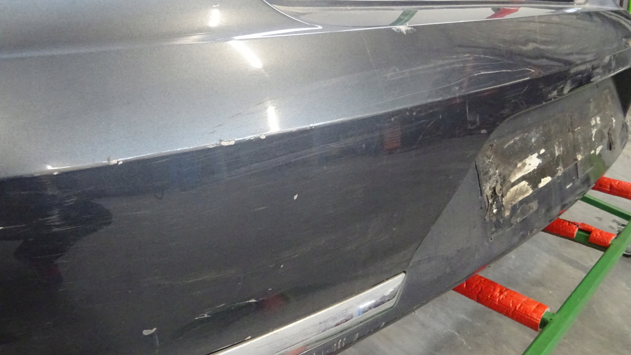 bumper rear part rear VW PASSAT B7 CHROM sedan LK7X