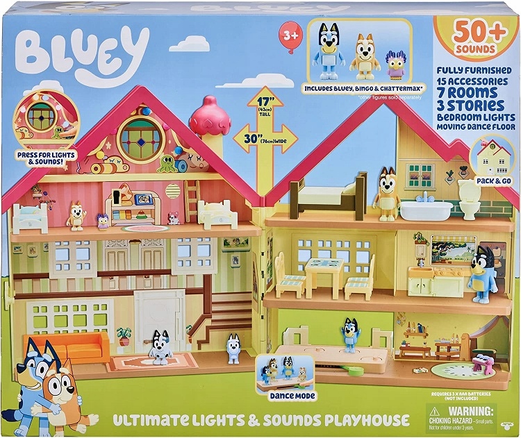 

Bluey 17348 Domek Z Wyposażeniem Światło Dźwięk