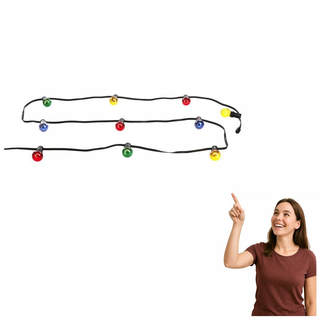 Dekoratívne vonkajšie svetlá girlanda Nirvana 3400 Globo