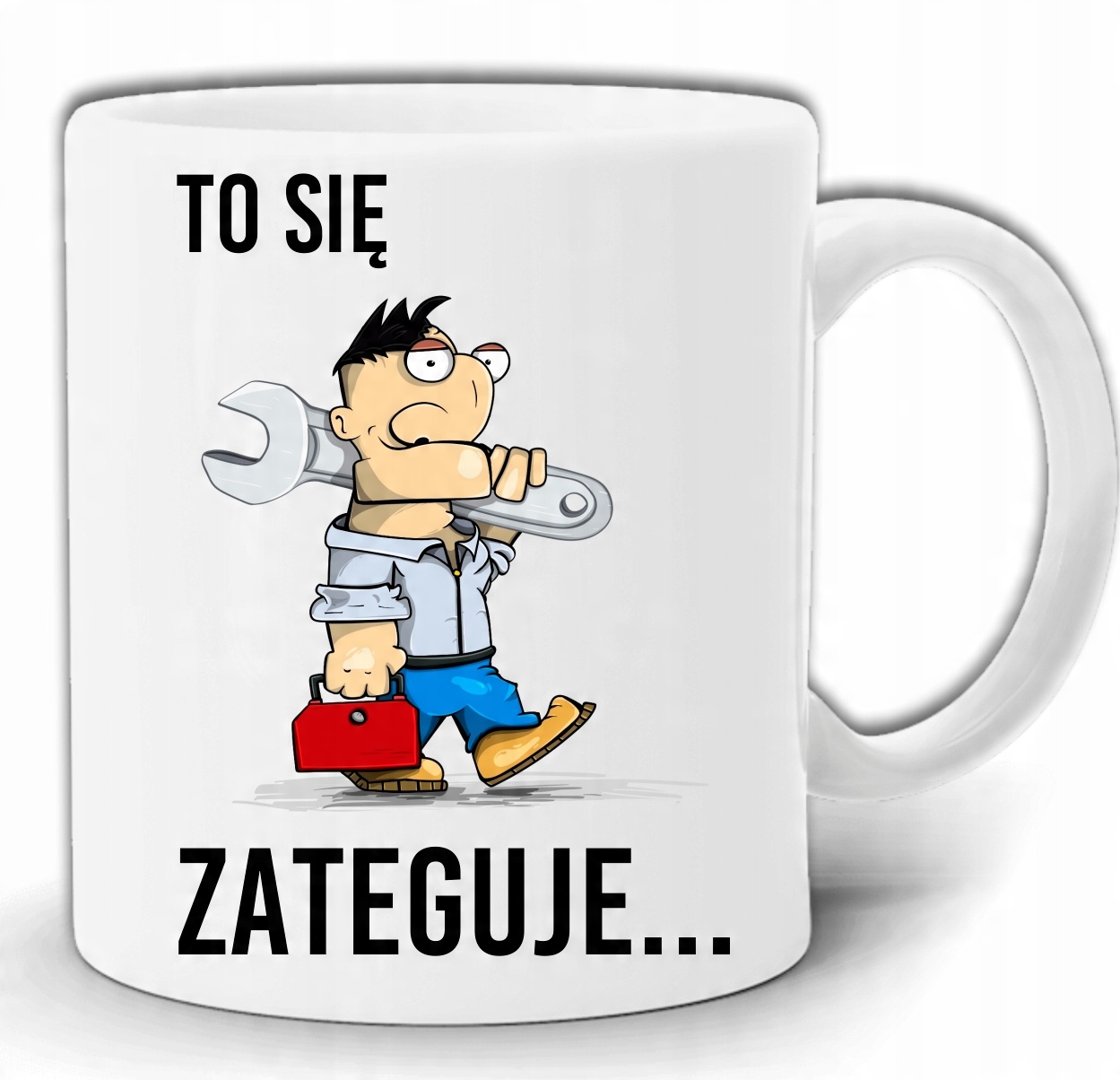 

To Się Zateguje Fuszerka Śmieszny Kubek +pude GW46