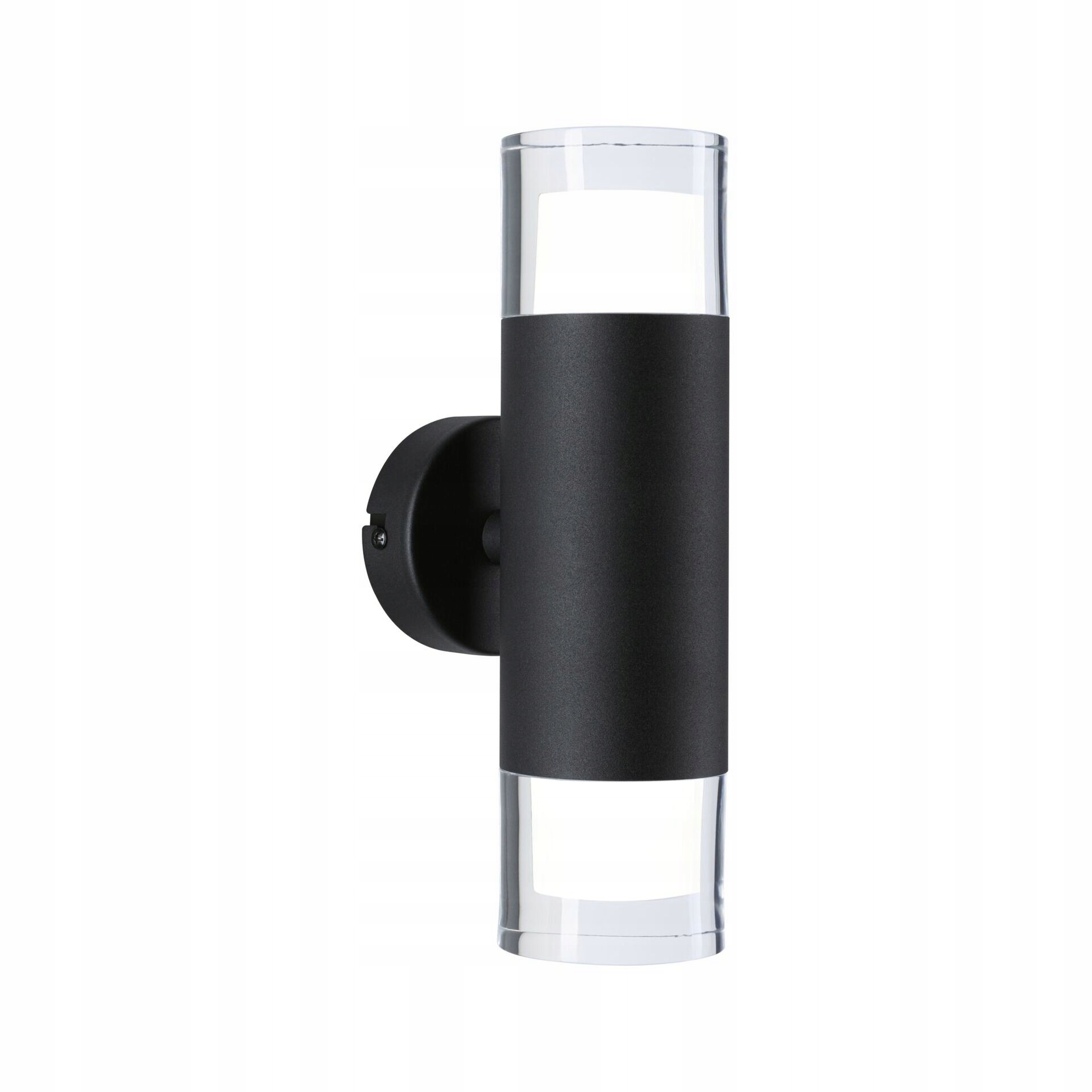 Paulmann Kame nástenné svietidlo do kúpeľne, Led, 2x4W, IP44, čierna