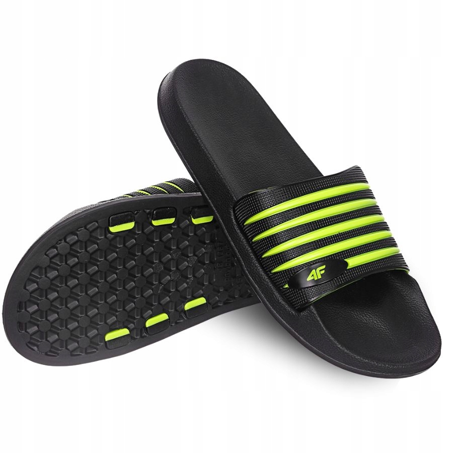 KLAPKI MĘSKIE 4F SPORTOWE GUMOWE BASENOWE NA LATO PO DOMU Rozmiar 42