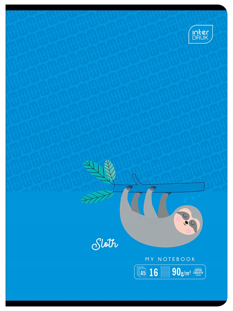 4 x Zeszyt A5/16 w 3 linię kolorową 90g Interdruk Kod producenta 5902277297402