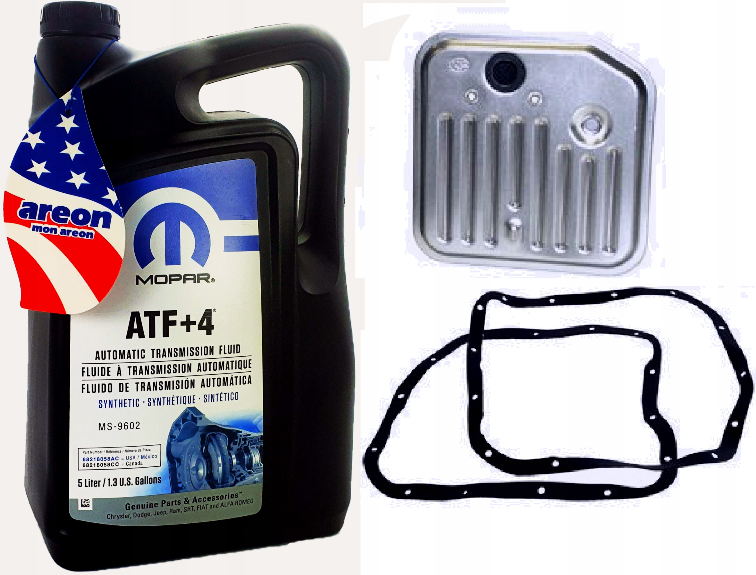 MOPAR ATF+4 + FILTR SKRZYNI BIEGÓW 42RE WIX JEEP