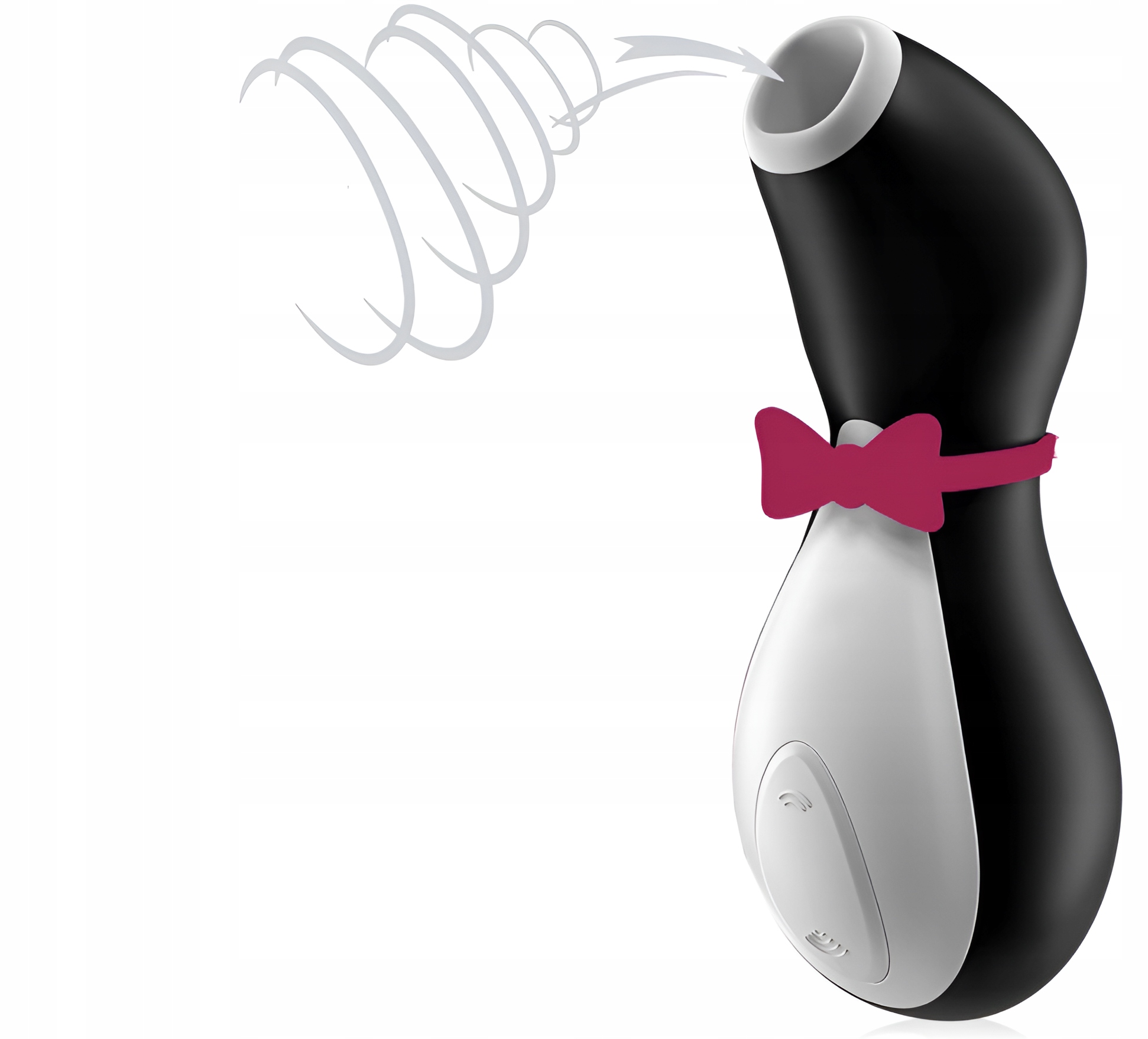 WIBRATOR PINGWINEK MASAŻER ŁECHTACZKI PINGWINEK DLA KOBIET POWIETRZNY PRO Kolor czarny