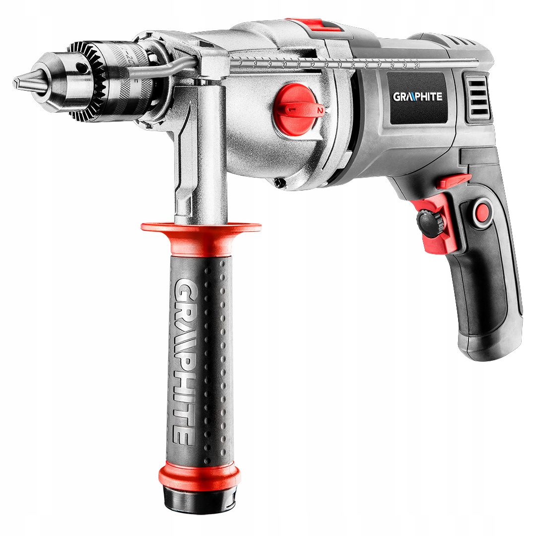 Wiertarka udarowa dwubieg 1050W walizka Graphite 58G722