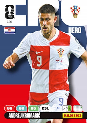 Panini Fifa World Cup 2026 129 Andrej Kramari? Croatia