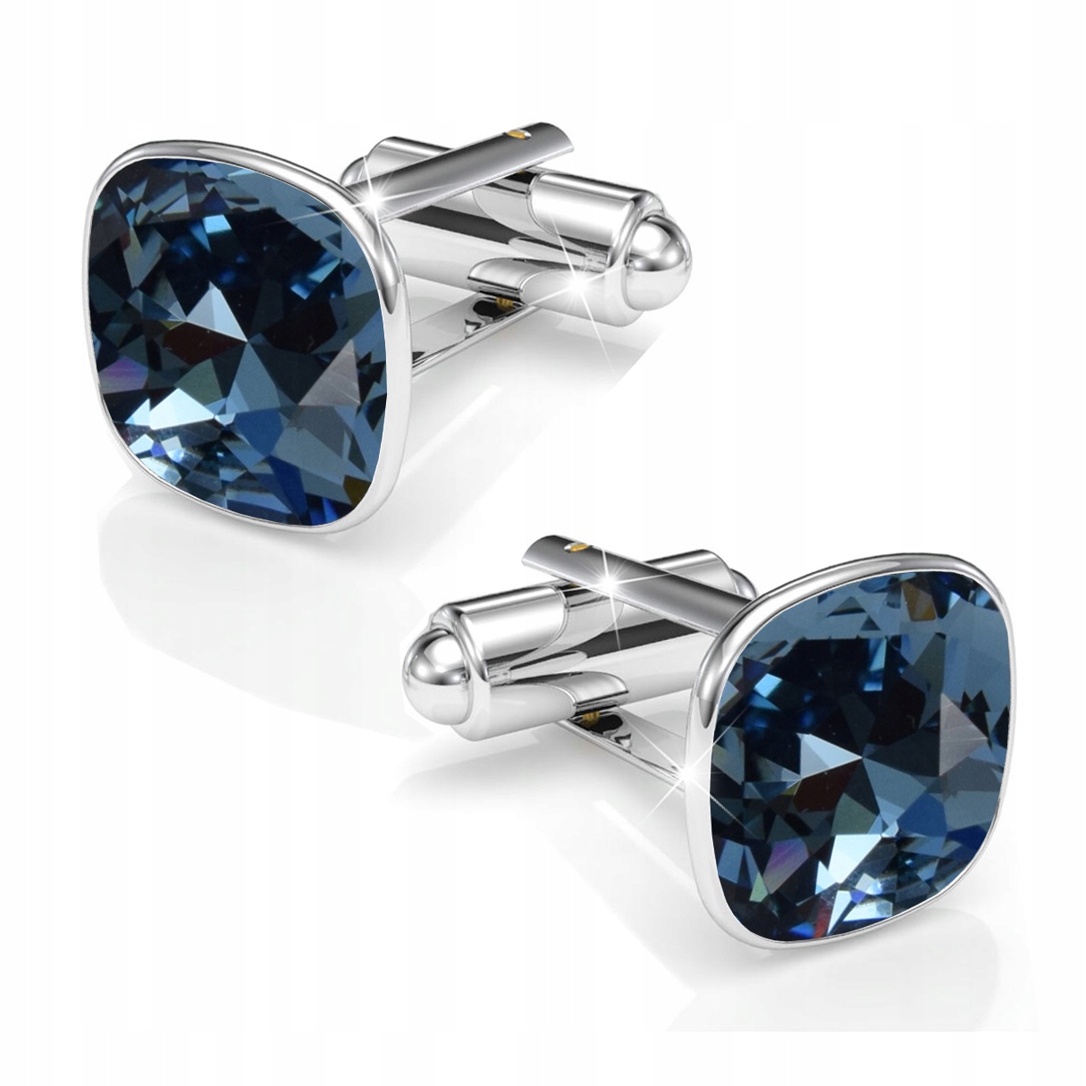 Manžetové knoflíčky Košile Stříbrné Stříbro 925 Na Dárek Svatební