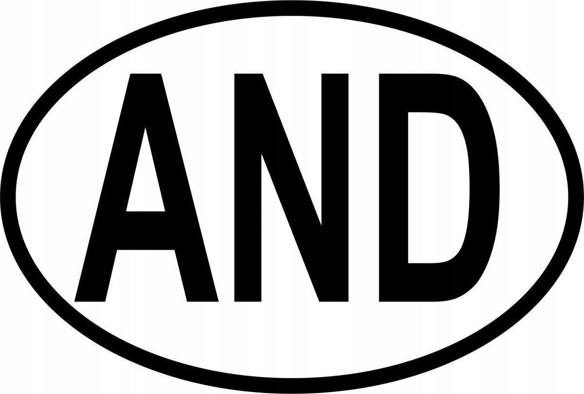 Naklejka na samochód Andora - AND Seria Auto