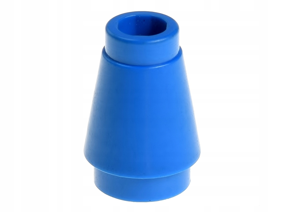 

Lego Stożek 1x1 4589b niebieski 4 szt.