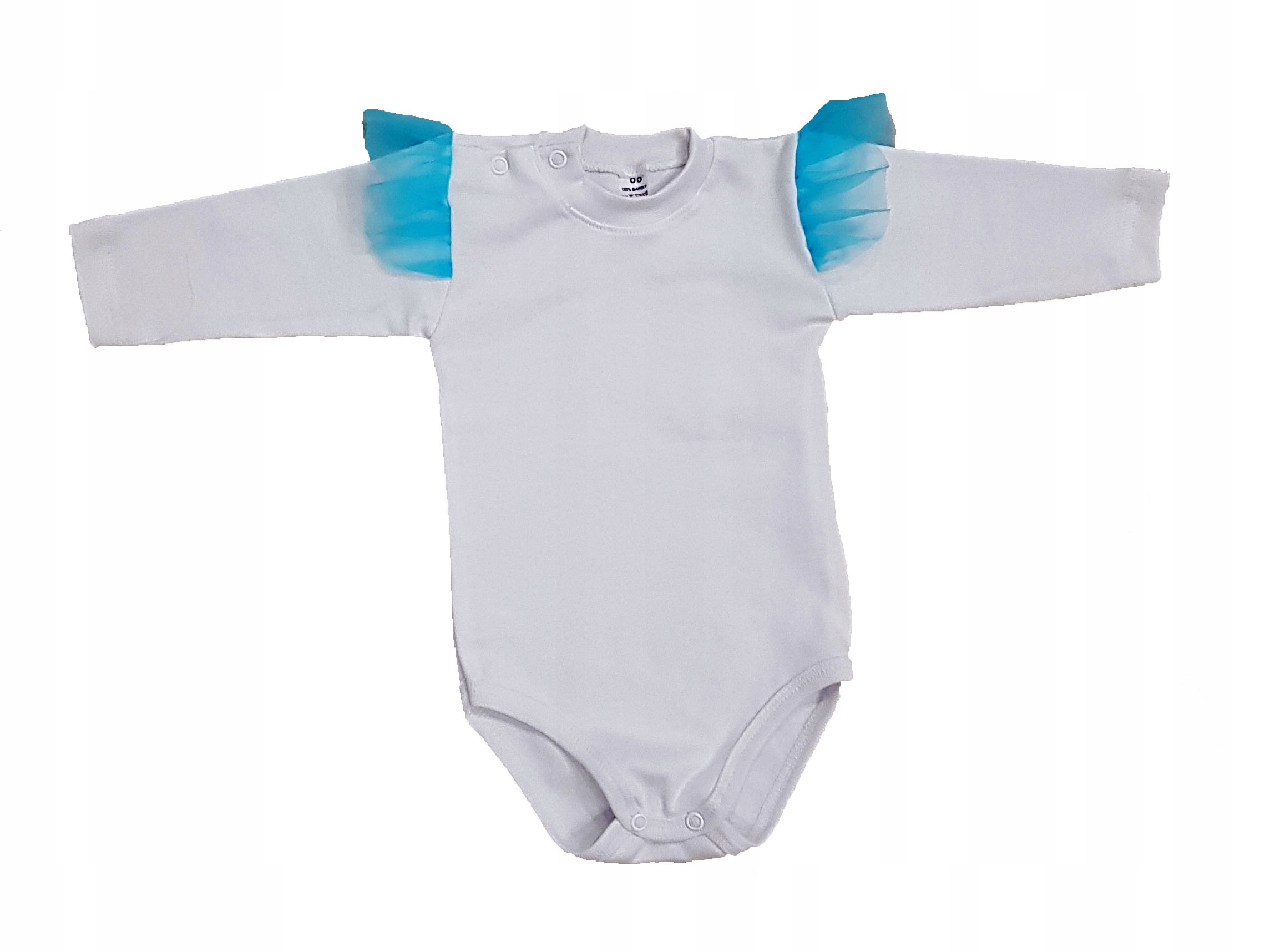 BODY długi rękaw tiul ŚWIĘTA SESJE r. 56 BAWEŁNA