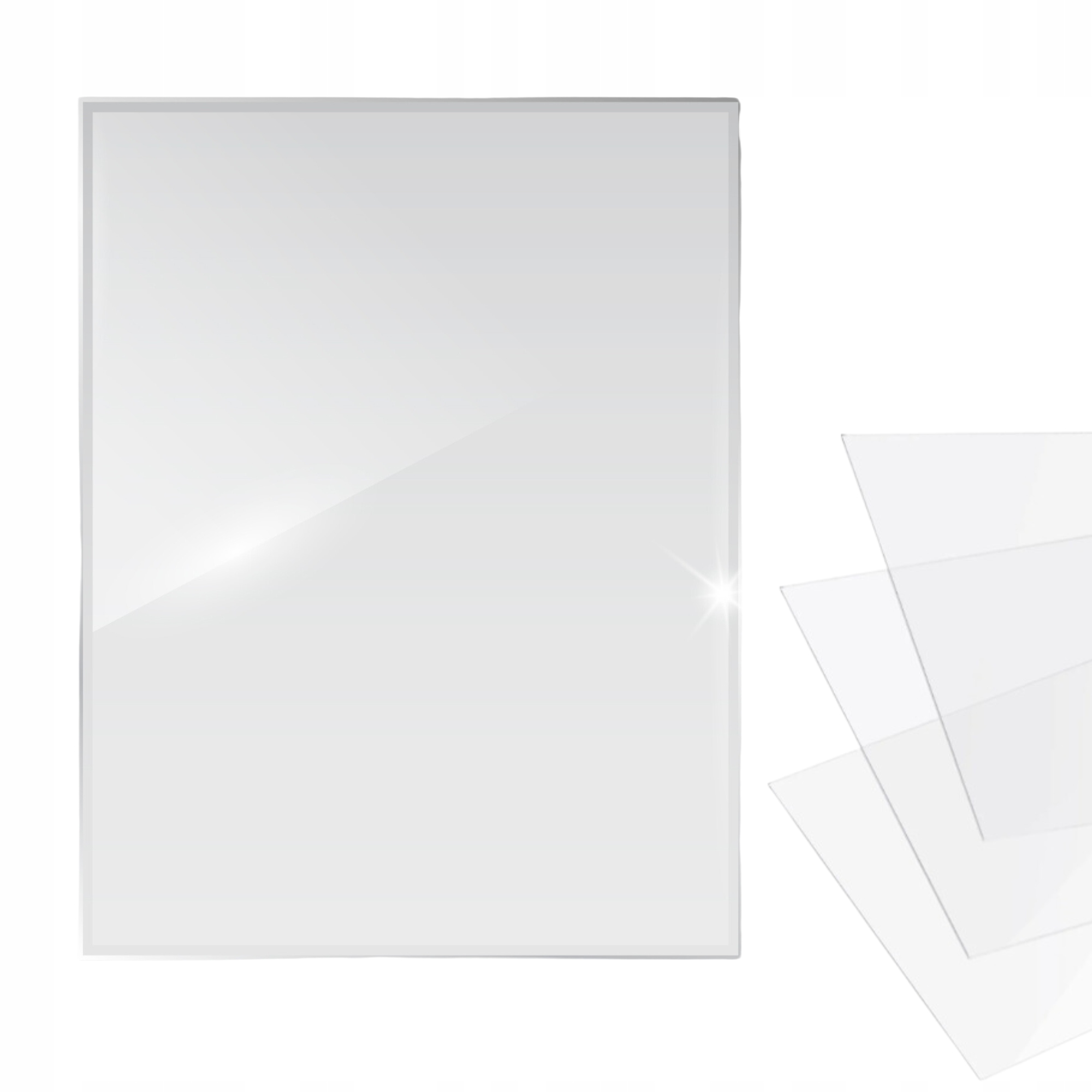 Poliwęglan lity, pleksi, plexa kolor opal 6 mm 2000x2000 mm, 2UV