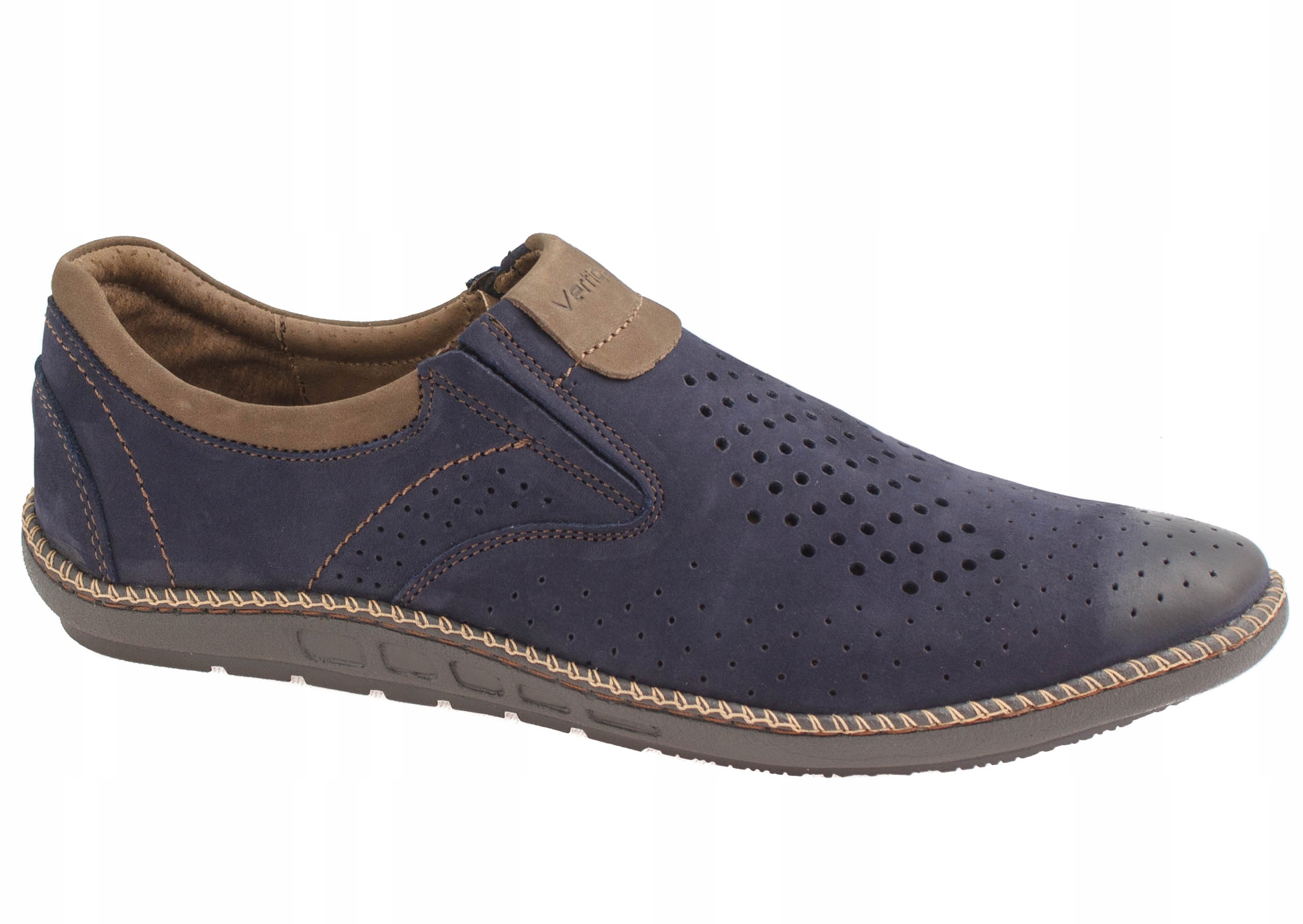 Vertigo Buty Ażurowe Skórzane Polskie 937L Gr 43