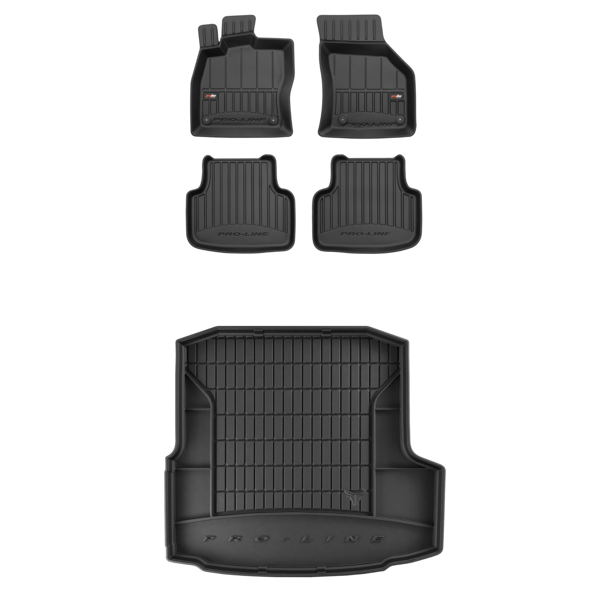 Sada gumových kobercov a rohoží pre Škoda Octavia III