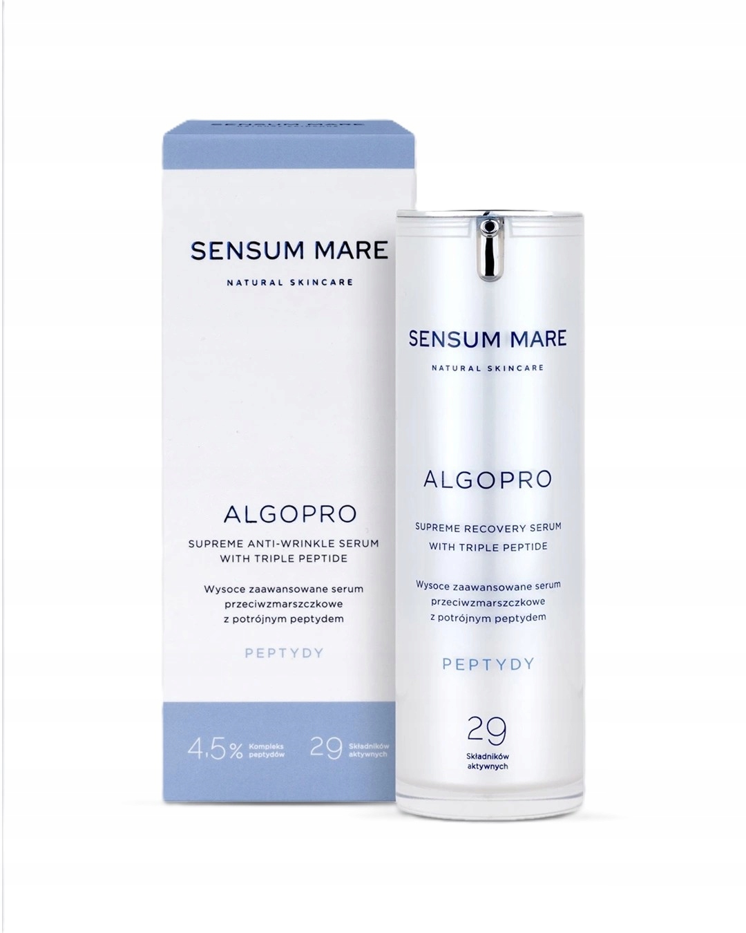 Sensum Mare Sérum proti vráskám s trojitým peptidem 4,5% 30ml