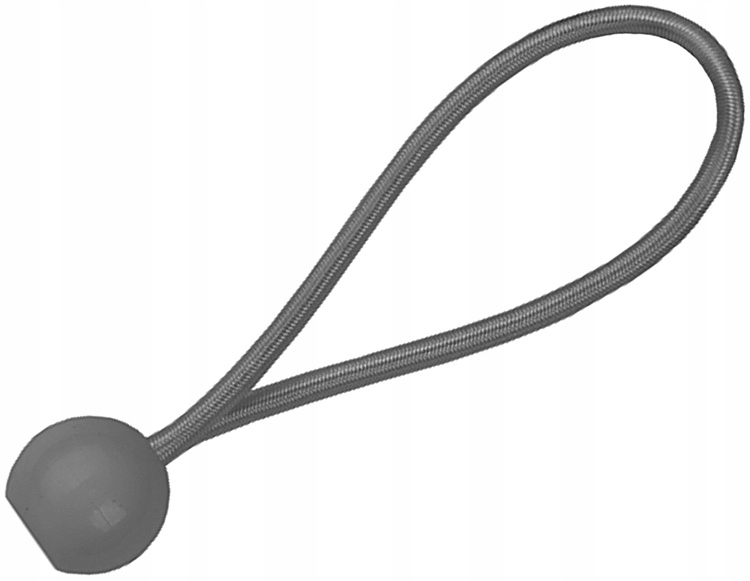 

Linka guma elastyczna 15cm z kulką