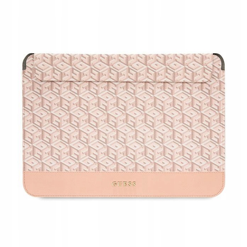 Guess GCube Stripes Computer Sleeve Puzdro na notebook 14" (ružové)