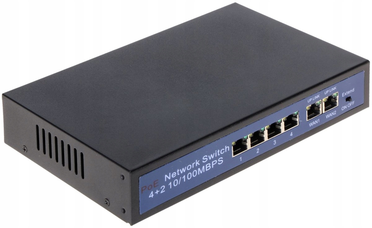 Switch Poe APTI-POE0402-60W 4-PORTOVÝ