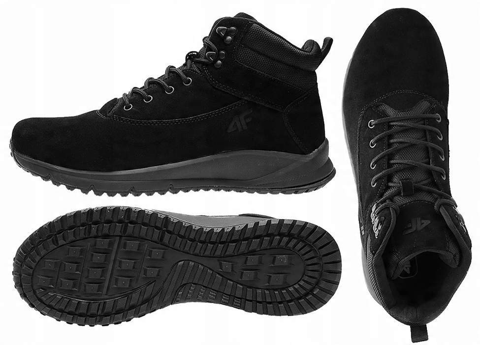 

4F Buty Męskie Miejskie Trapery Skóra OBMH200 r.40