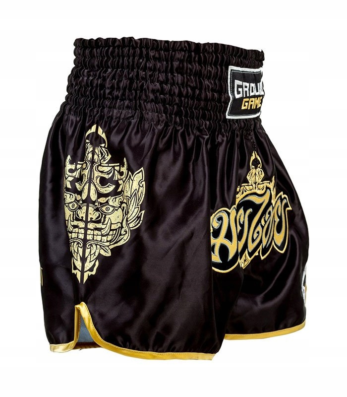 Spodenki Muay Thai Mma Ground Game Gold XL