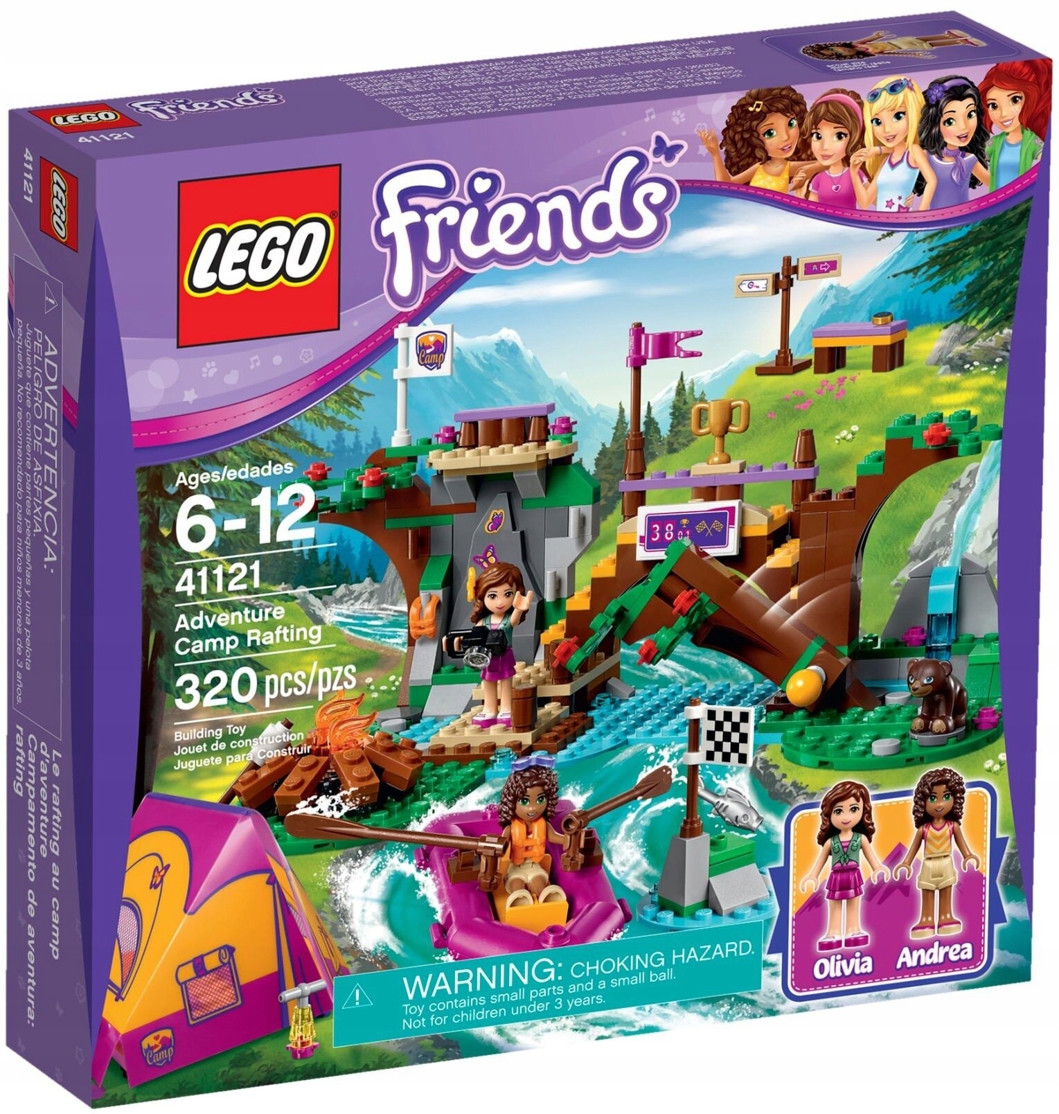 Lego Friends 41121 Sjíždění pontonem Nové