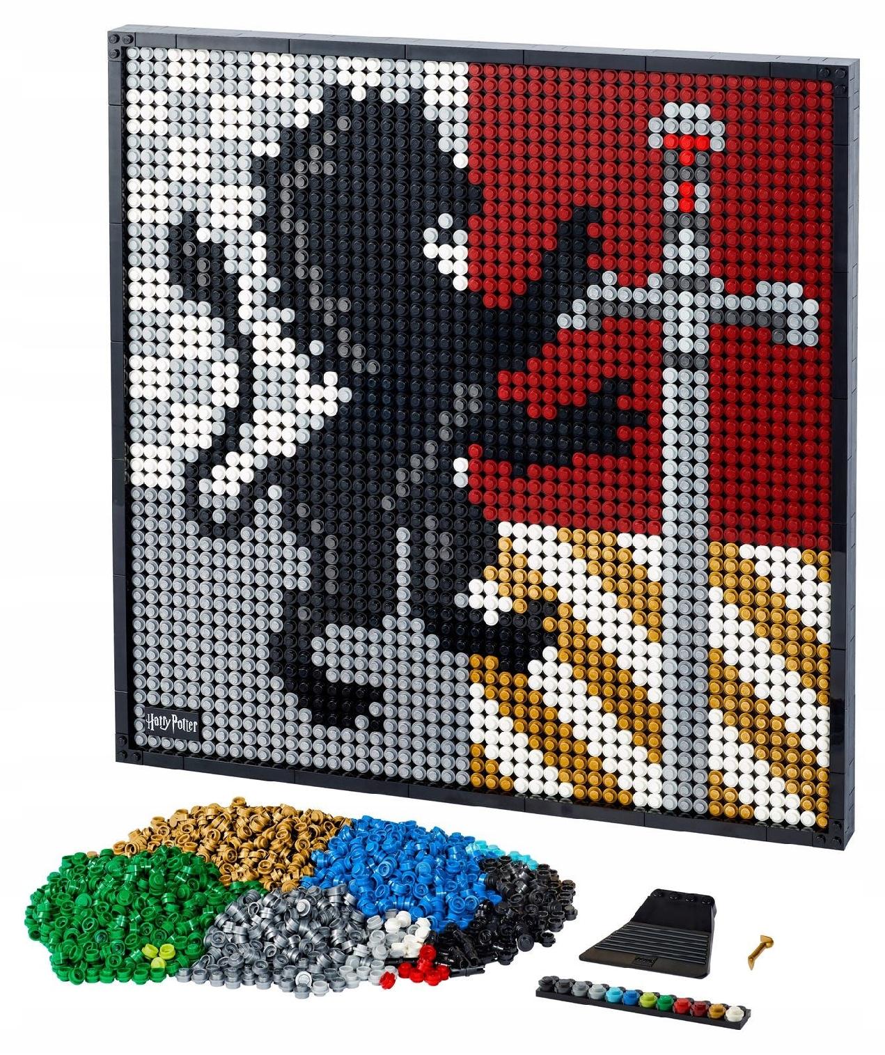 KLOCKI LEGO ART 31201 HARRY POTTER HERBY HOGWARTU Numer produktu 31201