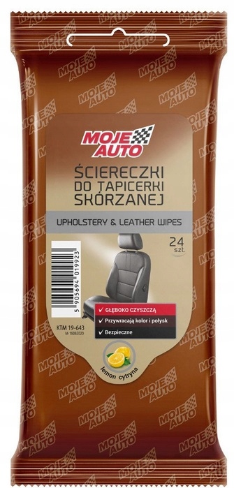Moje Auto Ściereczki Chusteczki do Tap Skórzanej