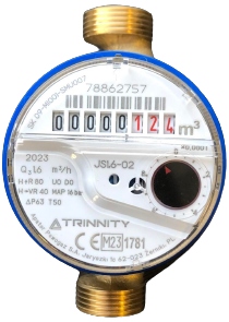 

Wodomierz zimnej wody 1/2" Q3=1,6 m3/h leg. 2023!
