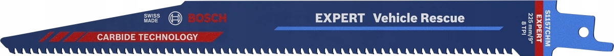 Brzeszczoty do pił szablastych 225 mm 3 szt. BOSCH