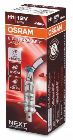 Osram H1 Night Breaker Laser +150% Next Generation