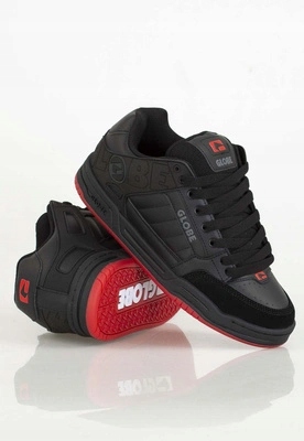 Boty Globe Tilt 10801 Black Red Charcoal