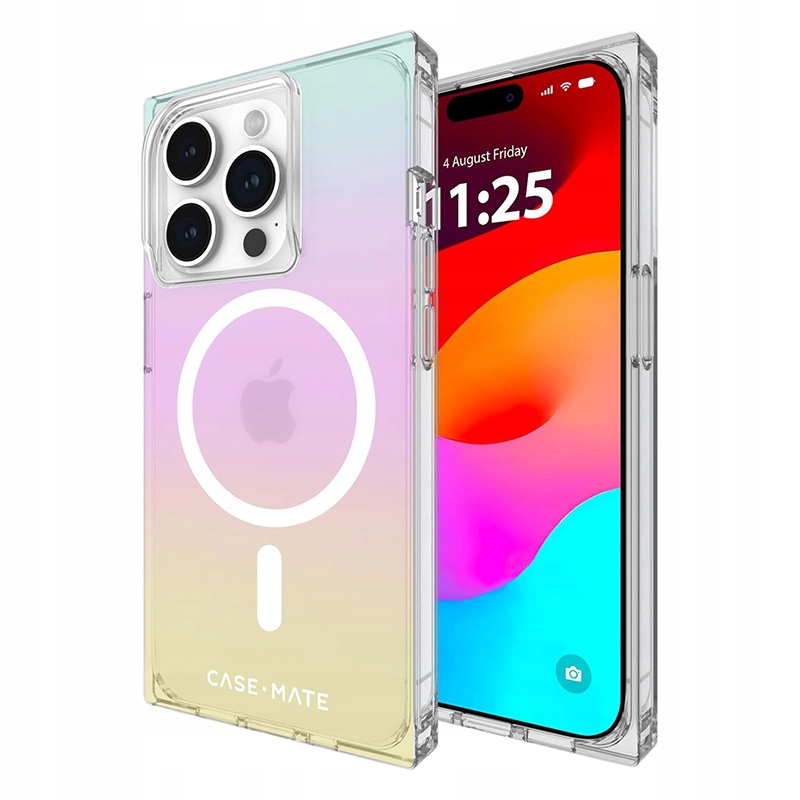 Pouzdro Case-Mate Blox MagSafe iPhone 15 Pro (duhová Pouzdro