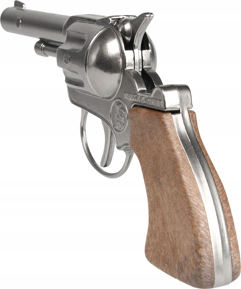 Gonher 155/0 Rewolwer Kowbojski Metalowy Odciągany Kurek 12cm Dla Dzieci 3+ Marka Gonher
