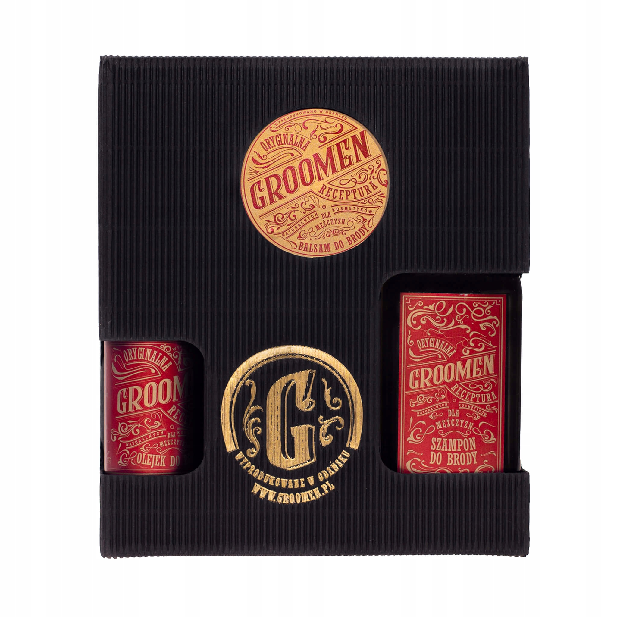 Groomen - Zestaw do brody Fire